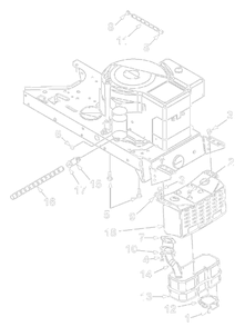 Engine Accessories Tecumseh Diagram and Parts List for 13AM675G000 2002 Yard Machines Lawn Tractor